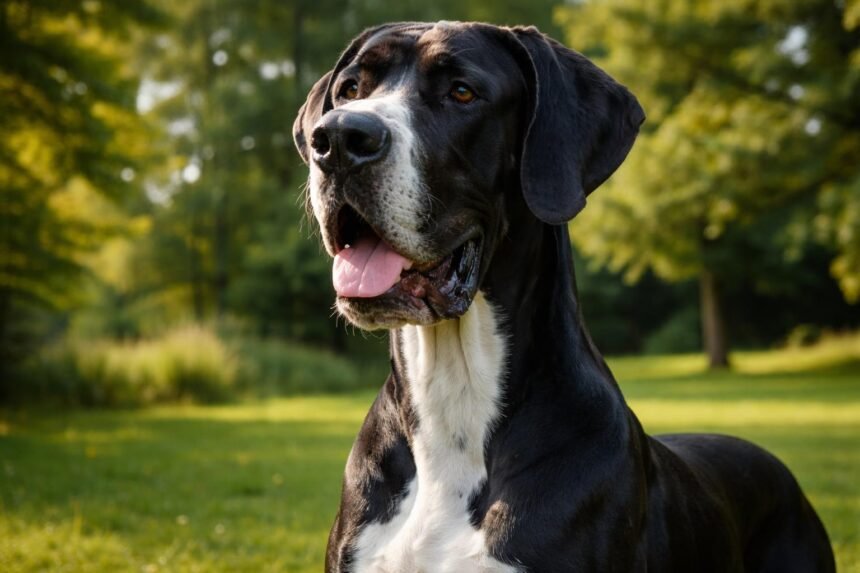 Német dog, a családszerető óriás kutya