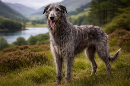 Skót szarvasagár a természetes környezetében