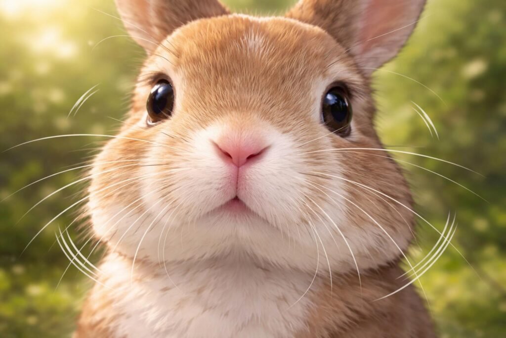 Nyúl mozgatja az orrát, testbeszéd jelentése