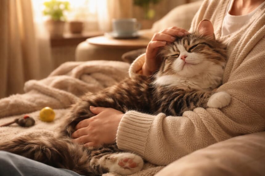 Macskád szeretetének apró jelei, amelyek szívet melengetnek