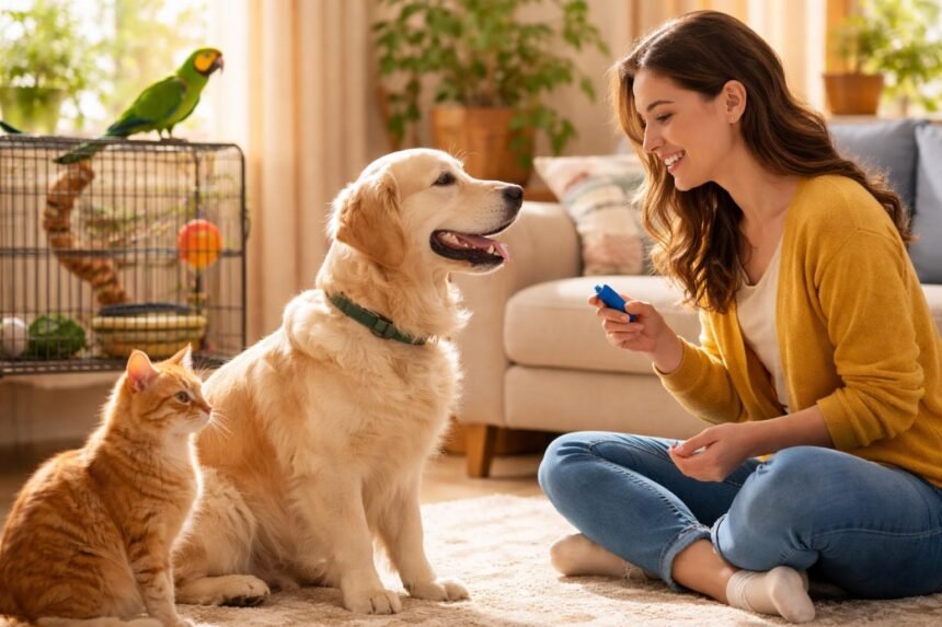 Klikker-tréning alapok: Modern tanítási módszer játékosan Klikker tréning macskának játékosan, jutalom, koncentrált állat